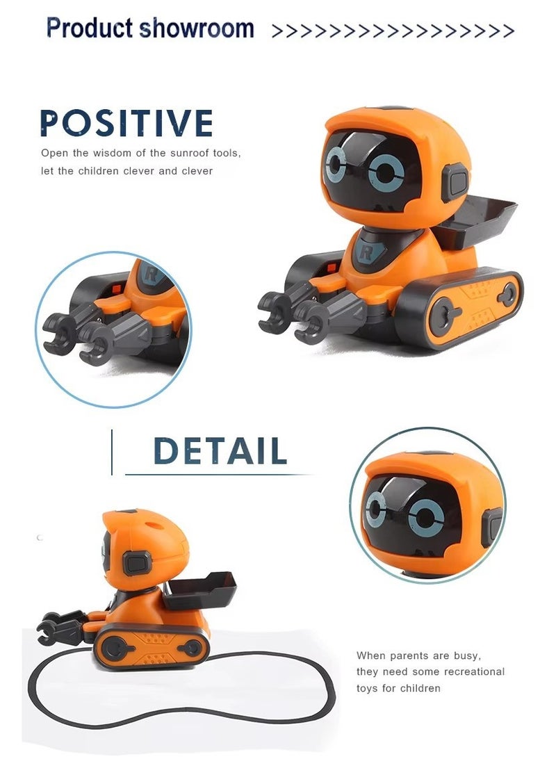 روبوت لعبة روبوت ذكية لتتبع الخطوط: مقدمة في برمجة الأطفال، تقنية تفاعلية برسومات كرتونية، تتبع تلقائي للمسار المرسوم بقلم تحديد - Image 5